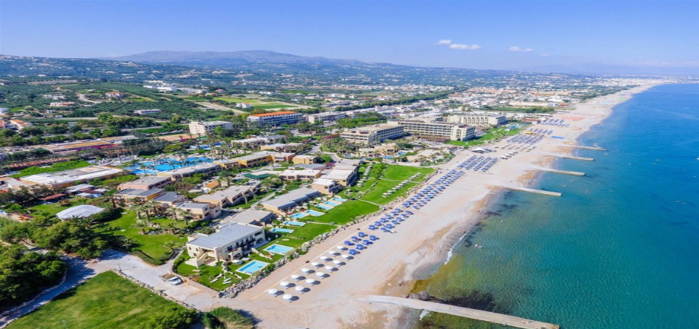 Valtur Creta Aquila Rithymna Beach Grecia Spiaggia Panorma